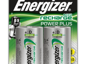 Energizer Recharge Power Plus D 2-Pack
